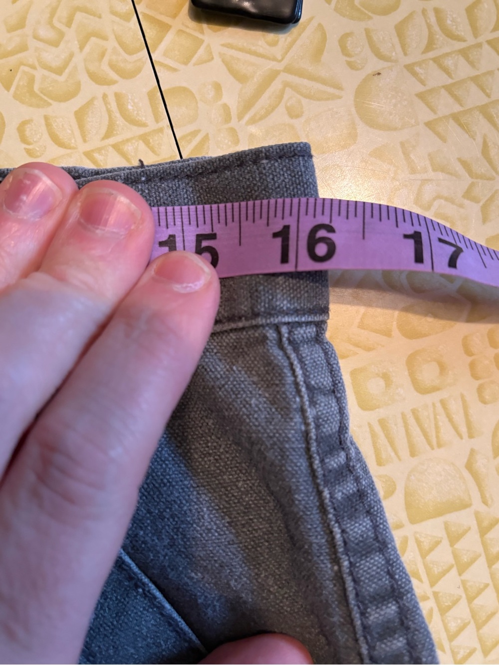 Vintage Gray Cargo Utility Pants with Multiple Pockets - Picture 8 of 11